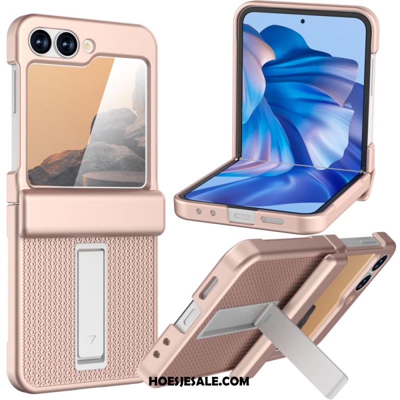 Case Hoesje Samsung Galaxy Z Flip 7 Fe Telefoonhoesje Geïntegreerde Standaard