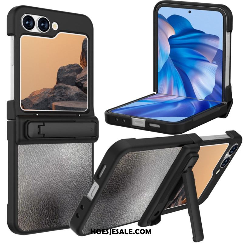 Case Hoesje Samsung Galaxy Z Flip 7 Fe Telefoonhoesje Handsfree Standaard