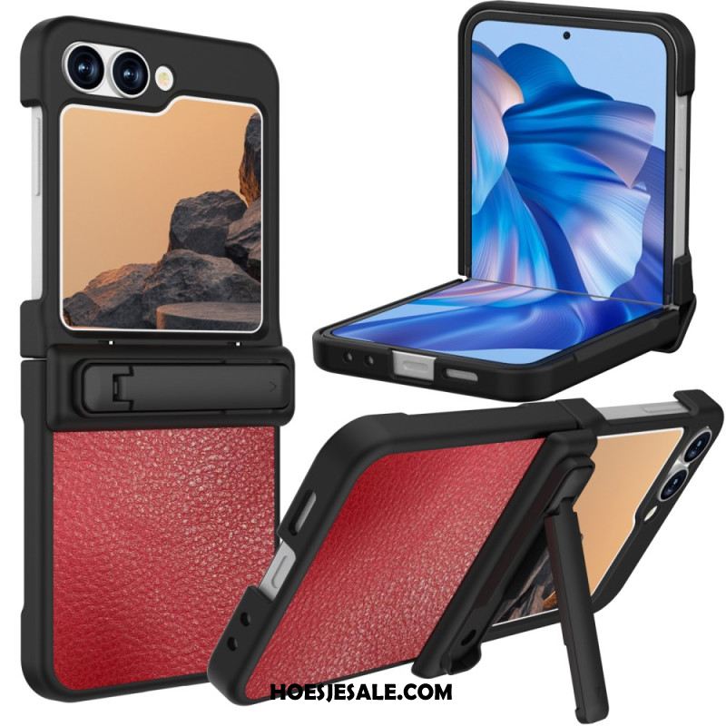 Case Hoesje Samsung Galaxy Z Flip 7 Fe Telefoonhoesje Handsfree Standaard