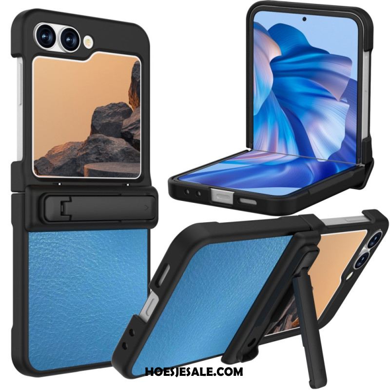 Case Hoesje Samsung Galaxy Z Flip 7 Fe Telefoonhoesje Handsfree Standaard