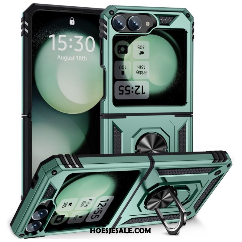 Case Hoesje Samsung Galaxy Z Flip 7 Fe Telefoonhoesje Ultraduurzame Ringhouder