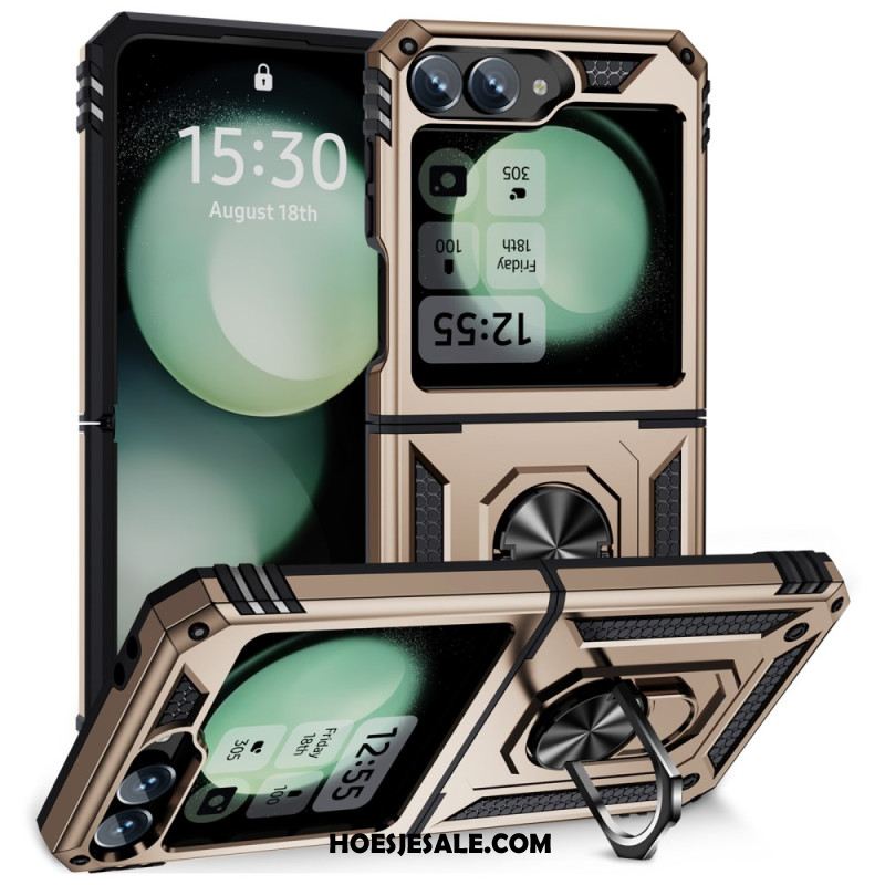 Case Hoesje Samsung Galaxy Z Flip 7 Fe Telefoonhoesje Ultraduurzame Ringhouder