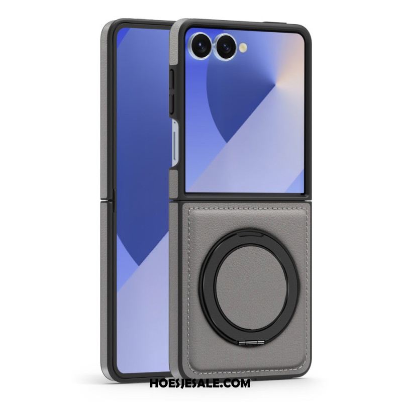 Case Hoesje Samsung Galaxy Z Flip 7 Telefoonhoesje Compatibel Met Magsafe Ring Houder