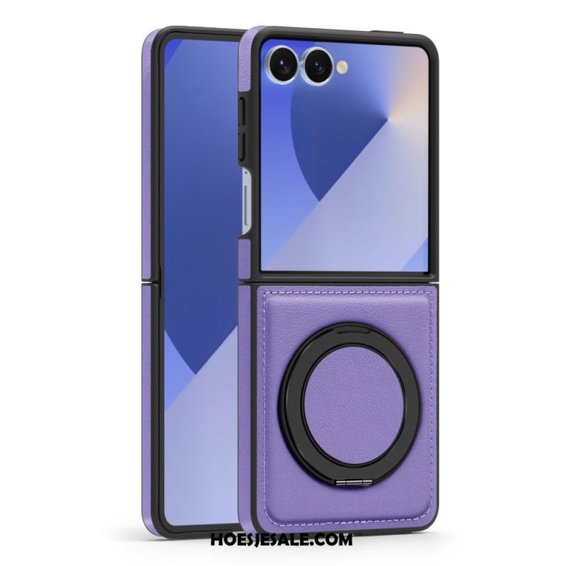 Case Hoesje Samsung Galaxy Z Flip 7 Telefoonhoesje Compatibel Met Magsafe Ring Houder
