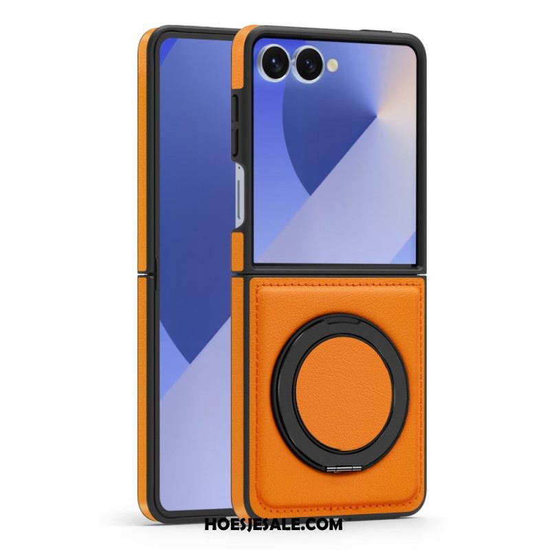 Case Hoesje Samsung Galaxy Z Flip 7 Telefoonhoesje Compatibel Met Magsafe Ring Houder