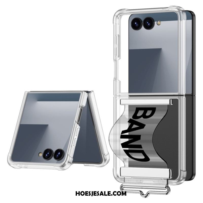 Case Hoesje Samsung Galaxy Z Flip 7 Telefoonhoesje Gkk Multifunctionele Band