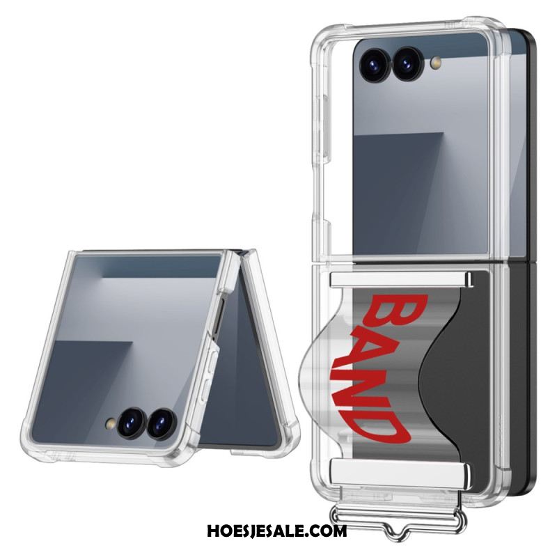Case Hoesje Samsung Galaxy Z Flip 7 Telefoonhoesje Gkk Multifunctionele Band