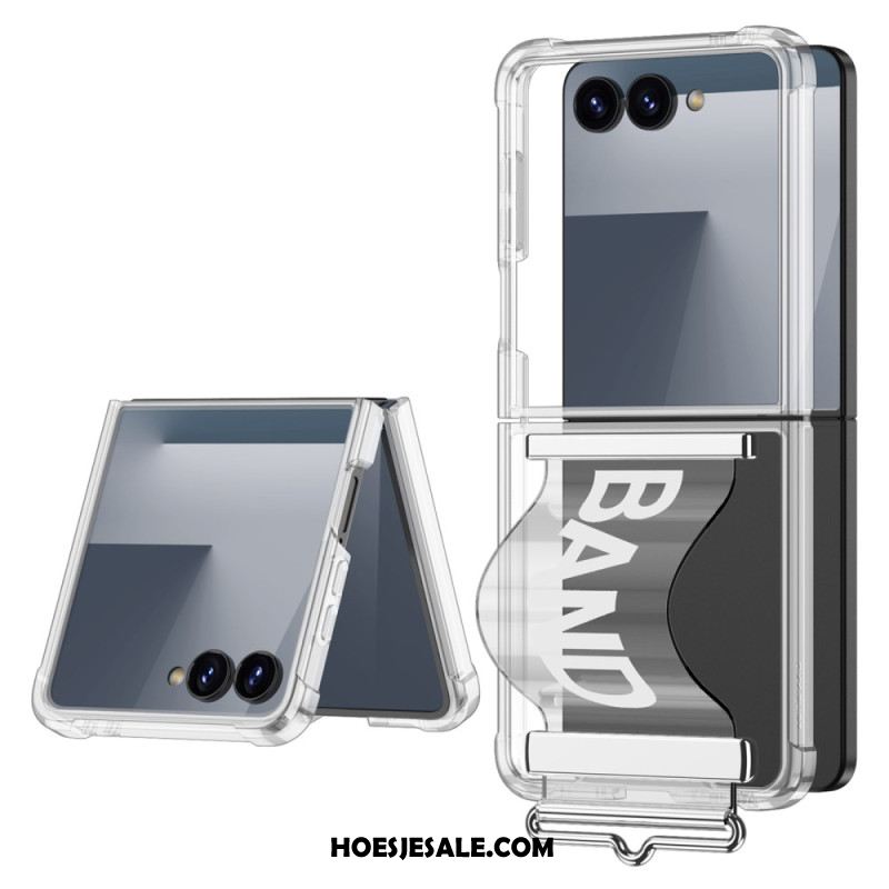 Case Hoesje Samsung Galaxy Z Flip 7 Telefoonhoesje Gkk Multifunctionele Band