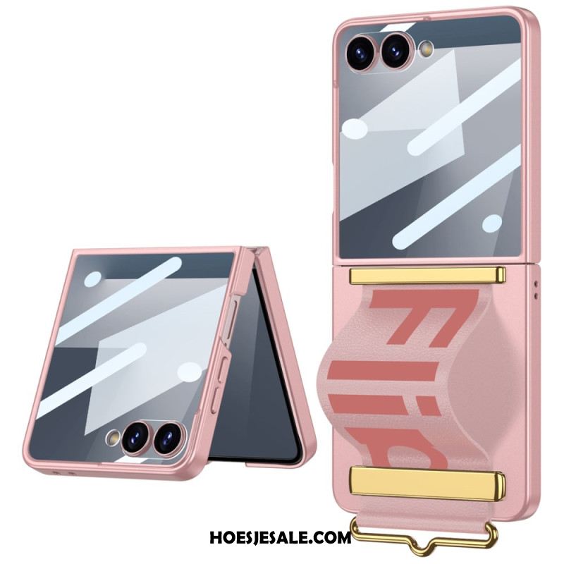 Case Hoesje Samsung Galaxy Z Flip 7 Telefoonhoesje Gkk-riem