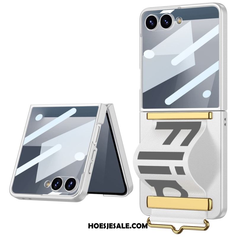 Case Hoesje Samsung Galaxy Z Flip 7 Telefoonhoesje Gkk-riem