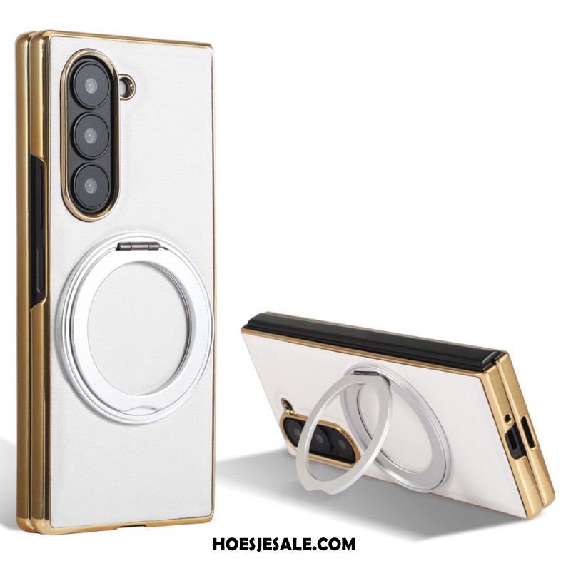 Case Hoesje Samsung Galaxy Z Fold 7 Telefoonhoesje Magnetische Standaard