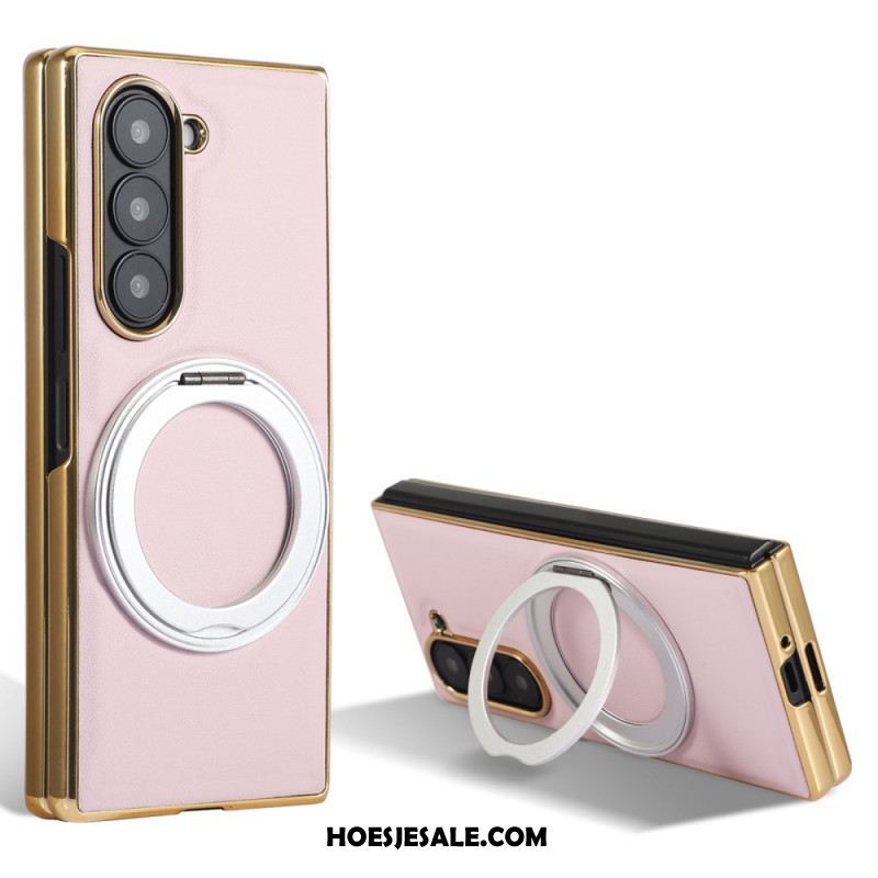 Case Hoesje Samsung Galaxy Z Fold 7 Telefoonhoesje Magnetische Standaard