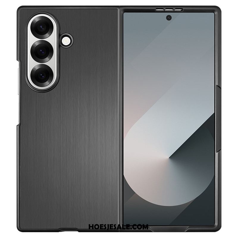 Case Hoesje Samsung Galaxy Z Fold 7 Telefoonhoesje Roestvrij Staal