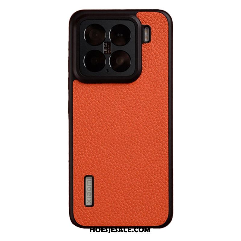 Case Hoesje Xiaomi 15 Telefoonhoesje Echt Leer Melkco