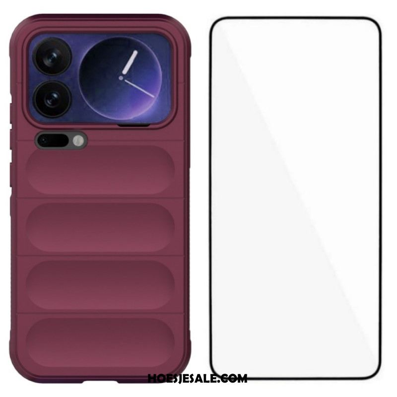 Case Hoesje Xiaomi 17 Pro Max Telefoonhoesje Antislip Met Schermbeschermer