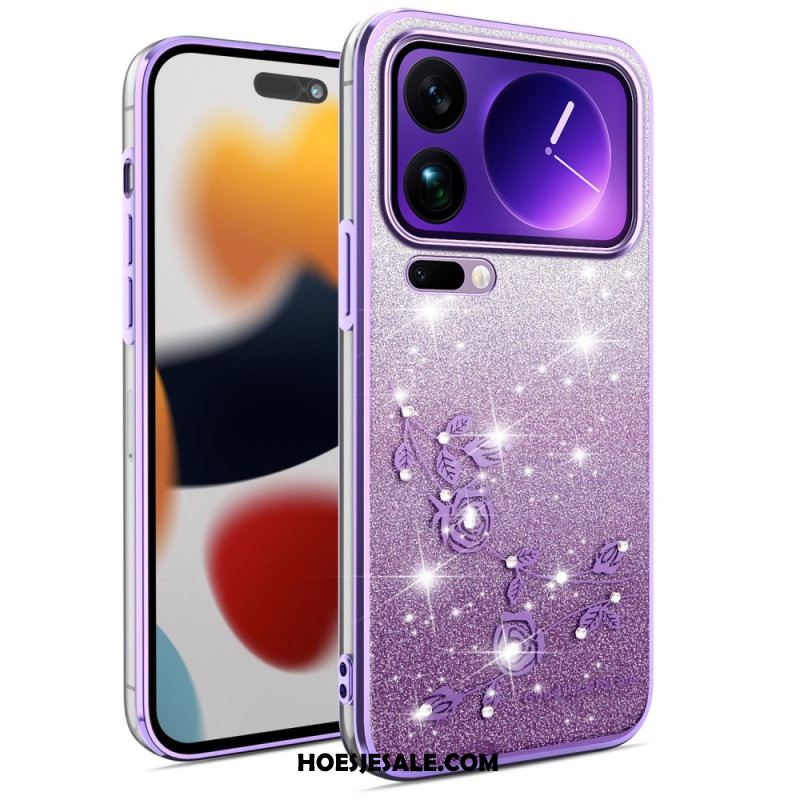 Case Hoesje Xiaomi 17 Pro Max Telefoonhoesje Kadem-strasssteentjes