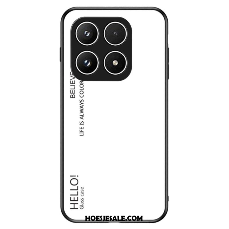 Case Hoesje Xiaomi 17 Telefoonhoesje Gehard Glas Hello