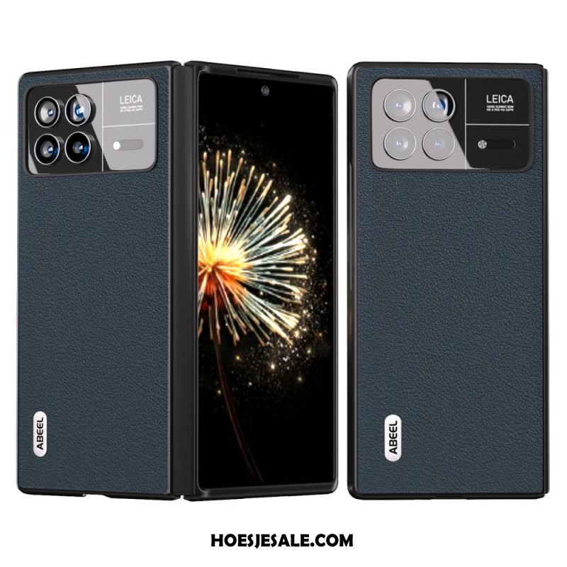 Case Hoesje Xiaomi Mix Fold 3 Telefoonhoesje Leerstijl