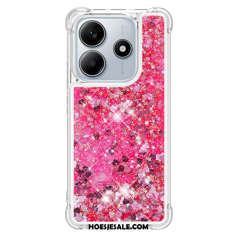 Case Hoesje Xiaomi Redmi Note 14 4g Telefoonhoesje Glitter