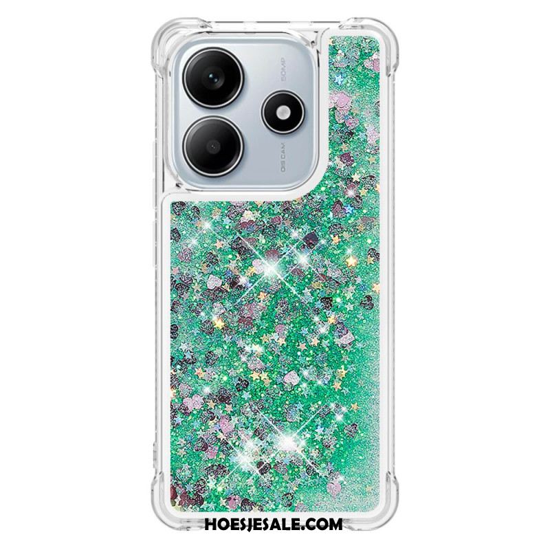 Case Hoesje Xiaomi Redmi Note 14 4g Telefoonhoesje Glitter