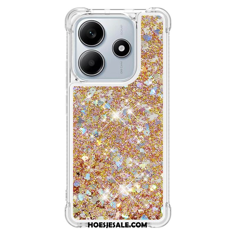 Case Hoesje Xiaomi Redmi Note 14 4g Telefoonhoesje Glitter