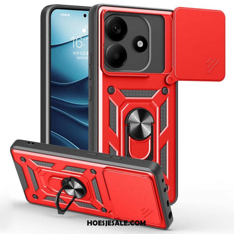 Case Hoesje Xiaomi Redmi Note 14 5g Telefoonhoesje Schuifbare Camerahoes En Standaard