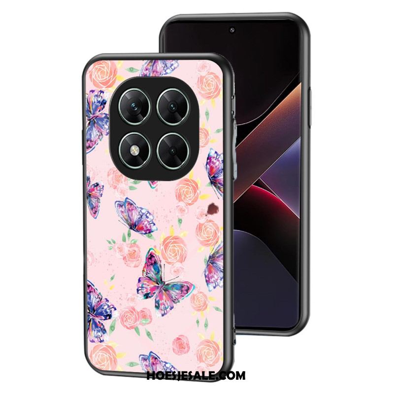 Case Hoesje Xiaomi Redmi Note 14 Pro 5g Telefoonhoesje Vlinderserie