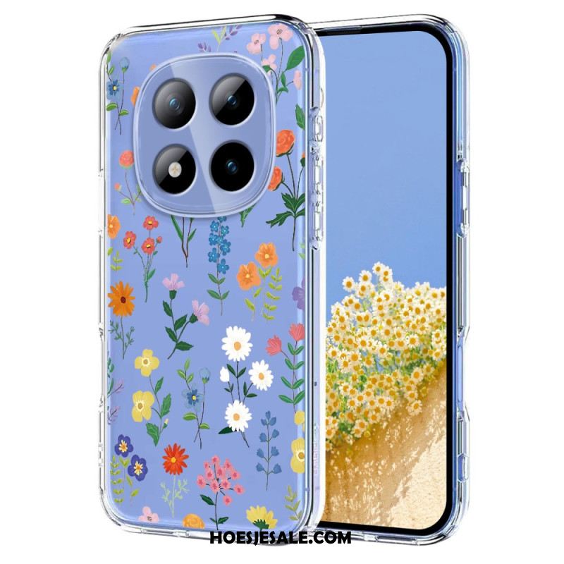 Case Hoesje Xiaomi Redmi Note 15 Pro Plus 5g Telefoonhoesje Bloemen- En Vlindereffect