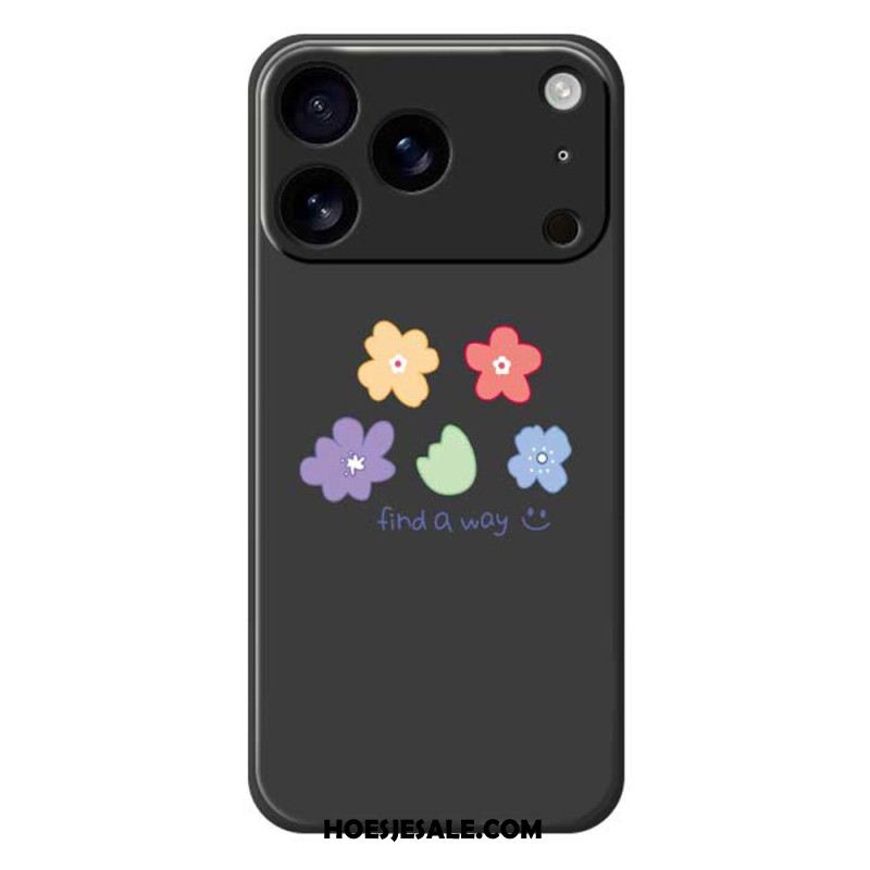 Case Hoesje iPhone 17 Pro Max Telefoonhoesje Kleine Bloemen