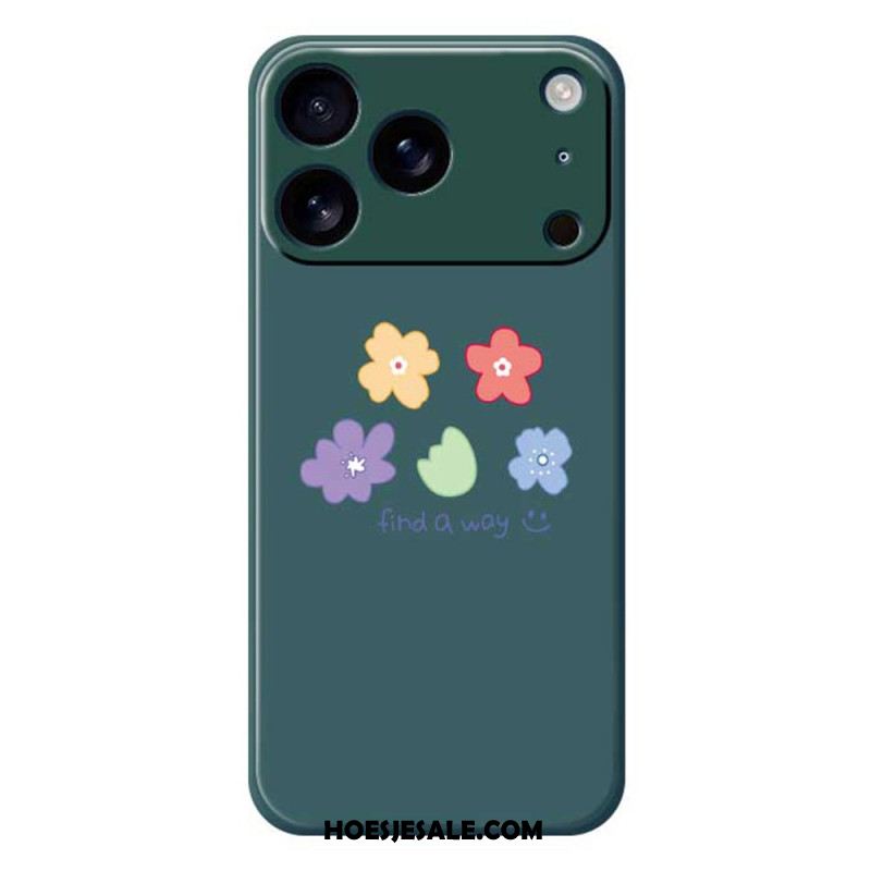Case Hoesje iPhone 17 Pro Max Telefoonhoesje Kleine Bloemen