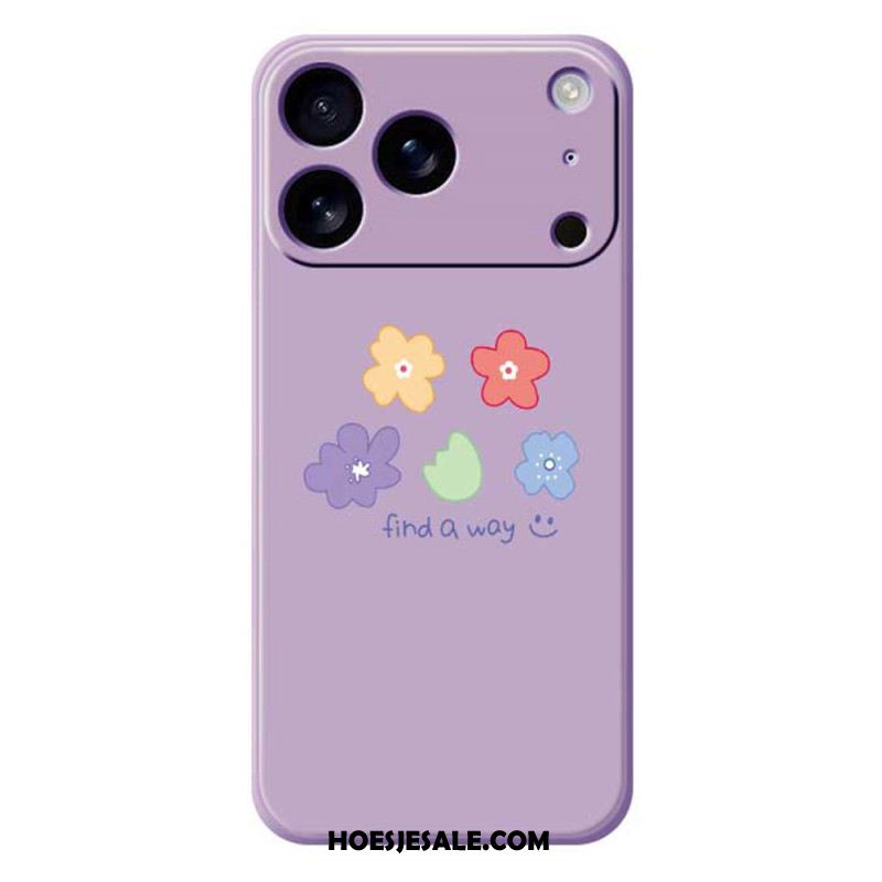 Case Hoesje iPhone 17 Pro Max Telefoonhoesje Kleine Bloemen