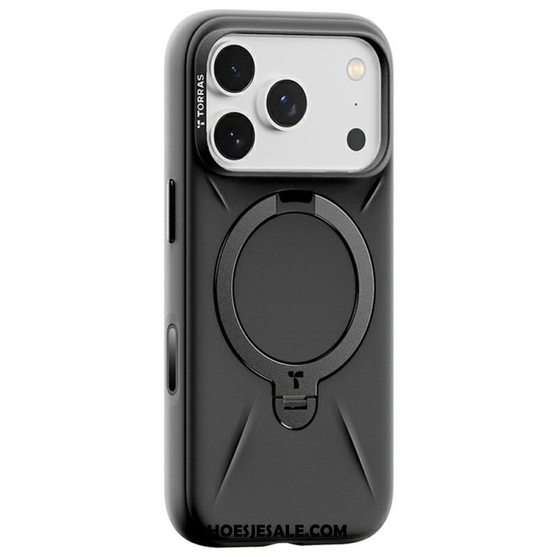 Case Hoesje iPhone 17 Pro Telefoonhoesje Magsafe Ostand Q Pro-serie Torras
