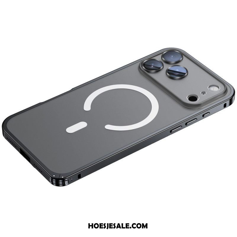 Case Hoesje iPhone 17 Pro Telefoonhoesje Magsafe-compatibel Met Veiligheidsslot