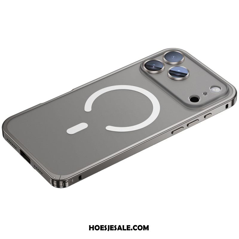 Case Hoesje iPhone 17 Pro Telefoonhoesje Magsafe-compatibel Met Veiligheidsslot