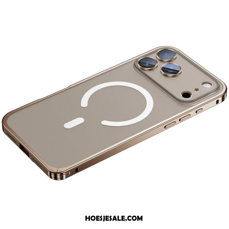 Case Hoesje iPhone 17 Pro Telefoonhoesje Magsafe-compatibel Met Veiligheidsslot