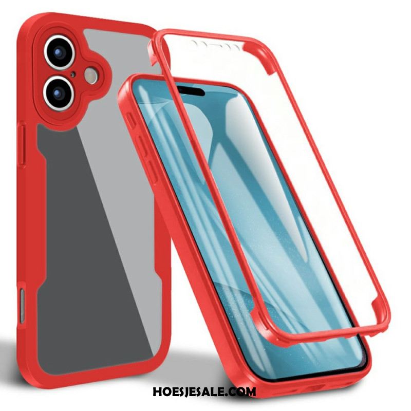 Case Hoesje iPhone 17 Telefoonhoesje 360 Graden Bescherming Transparant