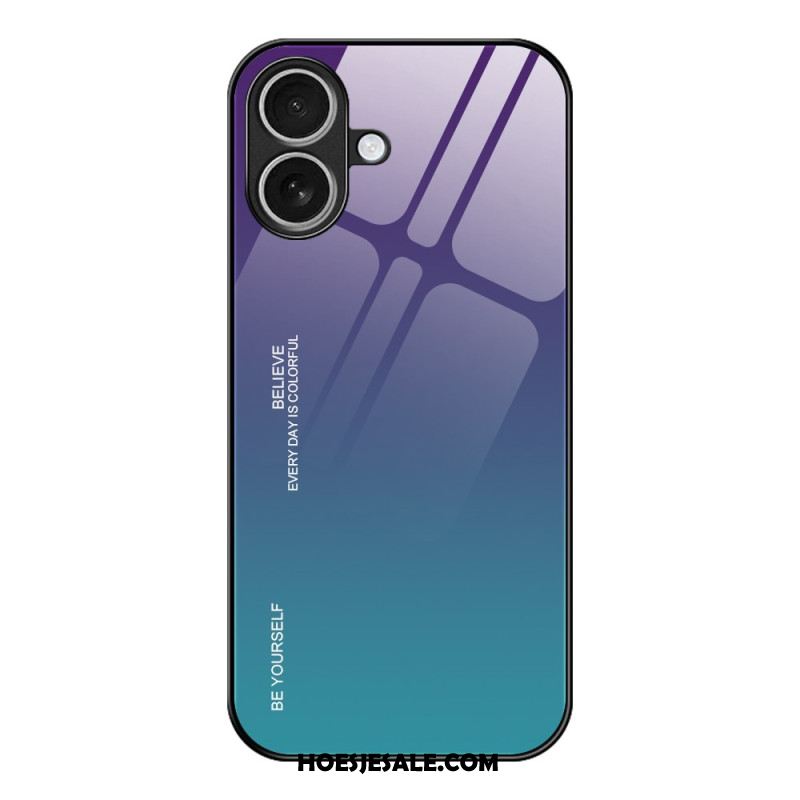 Case Hoesje iPhone 17 Telefoonhoesje Be Yourself Gehard Glas