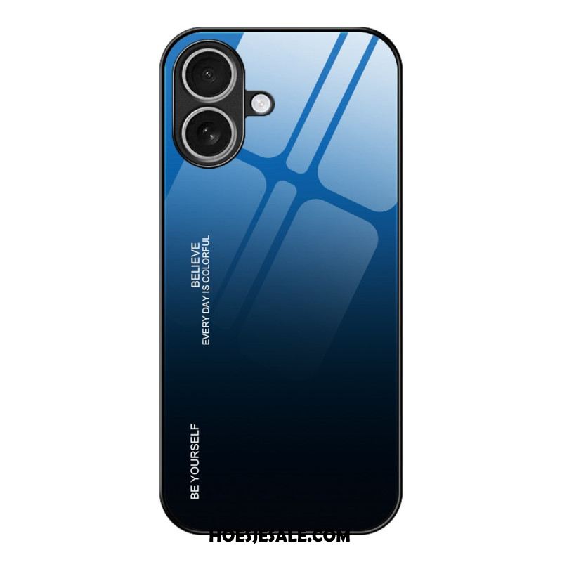 Case Hoesje iPhone 17 Telefoonhoesje Be Yourself Gehard Glas