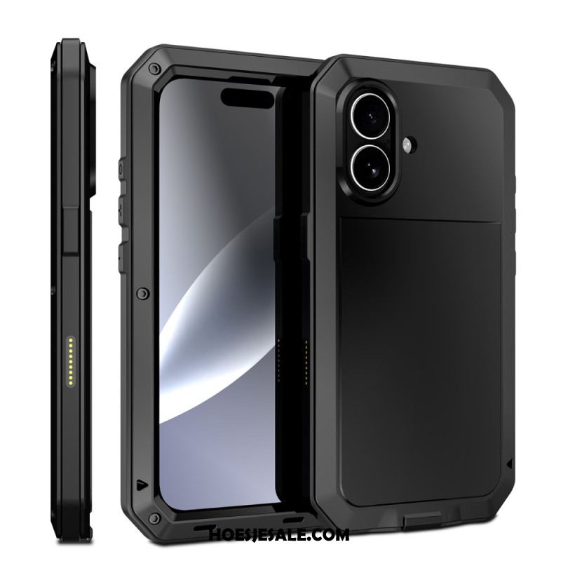 Case Hoesje iPhone 17 Telefoonhoesje Met Gehard Glazen Schermbeschermer