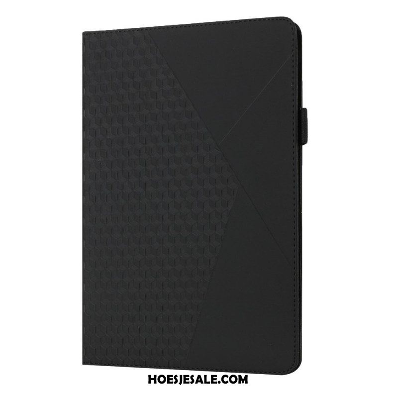 Case voor Samsung Galaxy Tab A8 (2021) Getextureerde Elastische Band