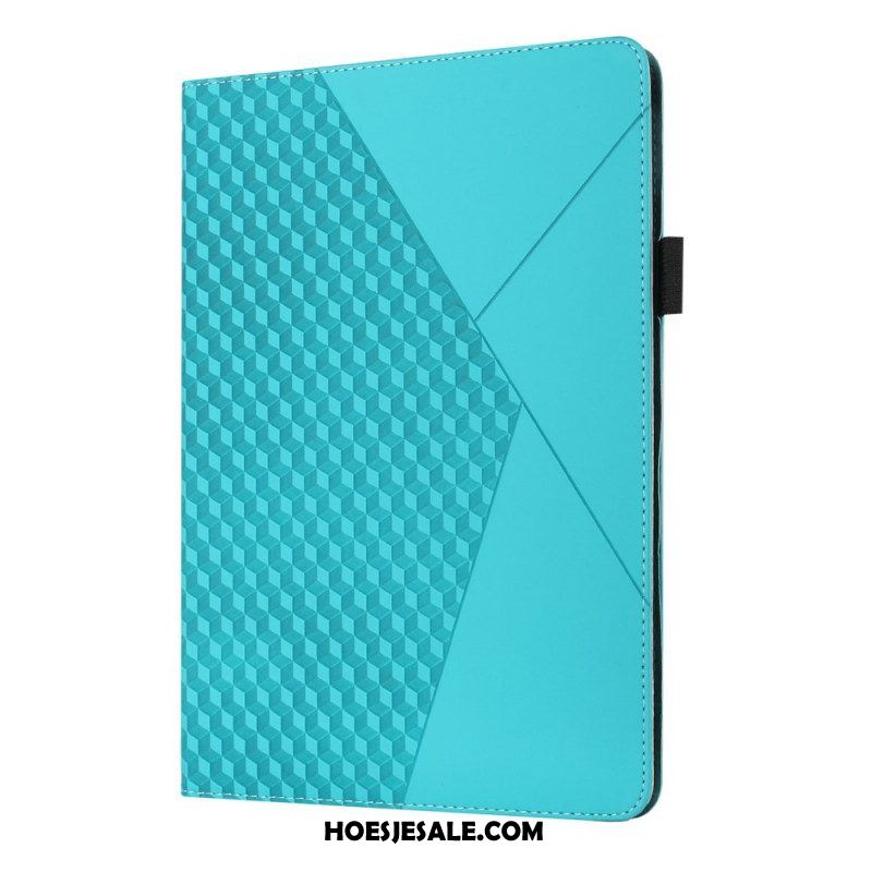 Case voor Samsung Galaxy Tab A8 (2021) Getextureerde Elastische Band