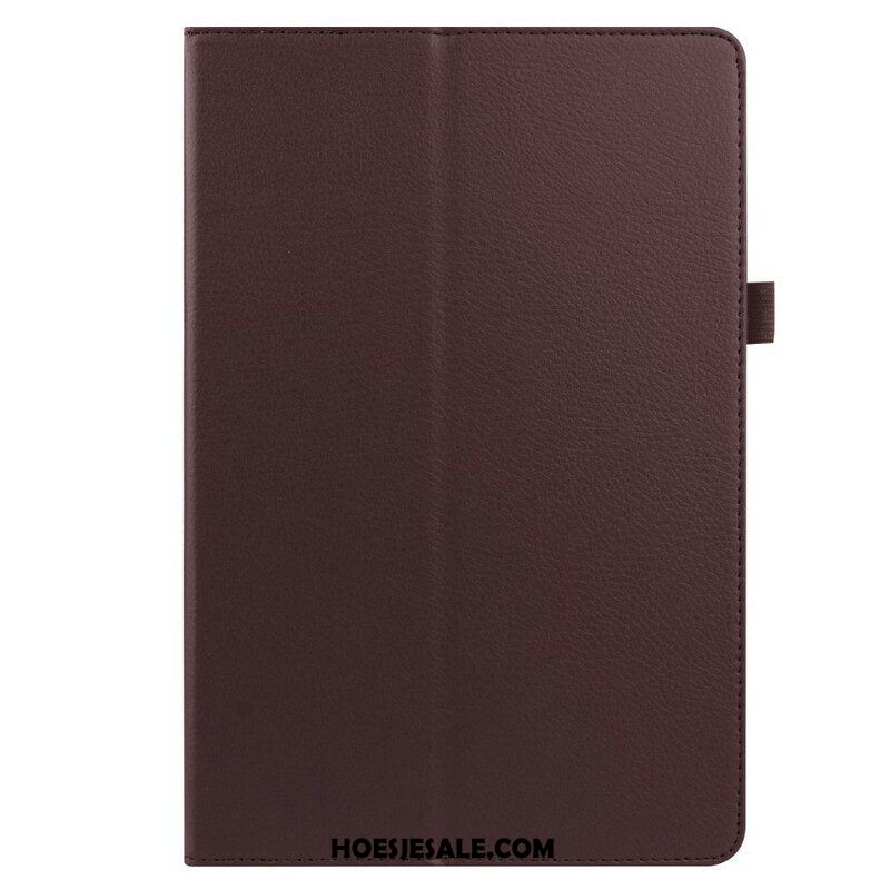 Case voor Samsung Galaxy Tab S8 Plus / Tab S7 Plus Lychee Kunstleer