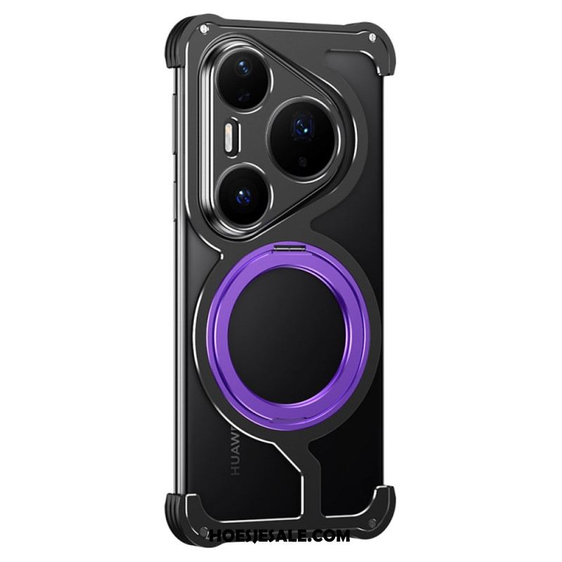 Cover Hoesje Huawei Pura 80 Pro Telefoonhoesje Magsafe Met Draaibare Standaard En Warmteafvoer