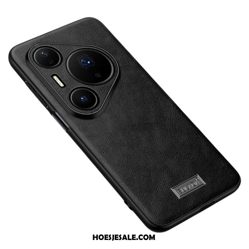 Cover Hoesje Huawei Pura 80 Pro Telefoonhoesje Sulada Lederlook