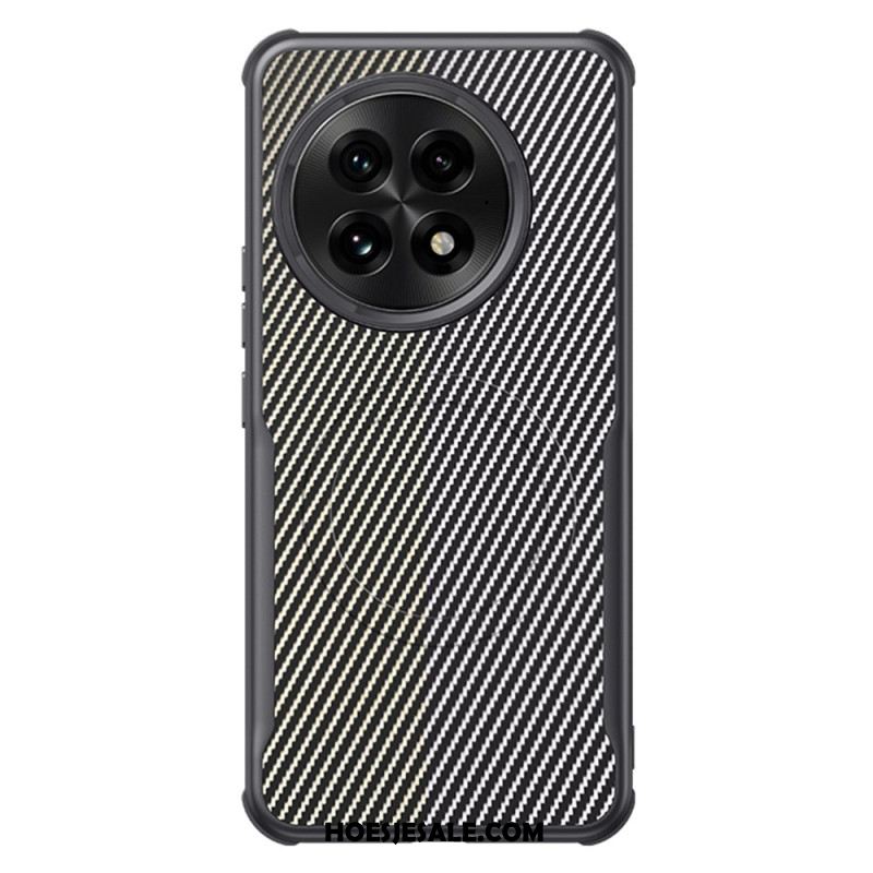 Cover Hoesje Oneplus 13 Telefoonhoesje Koolstofvezel Textuur Magsafe Compatibel