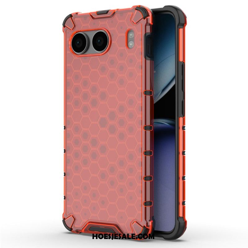 Cover Hoesje Oneplus Nord 4 Telefoonhoesje Honingraat