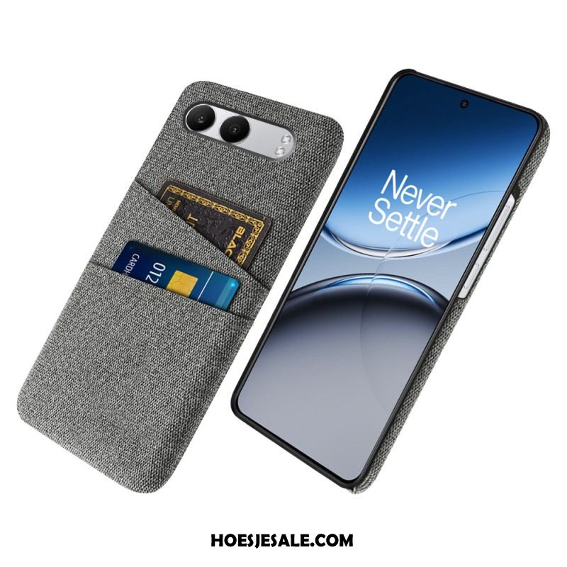 Cover Hoesje Oneplus Nord 4 Telefoonhoesje Stoffen Kaarthouder