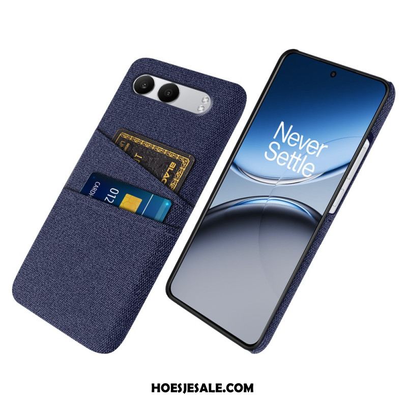 Cover Hoesje Oneplus Nord 4 Telefoonhoesje Stoffen Kaarthouder