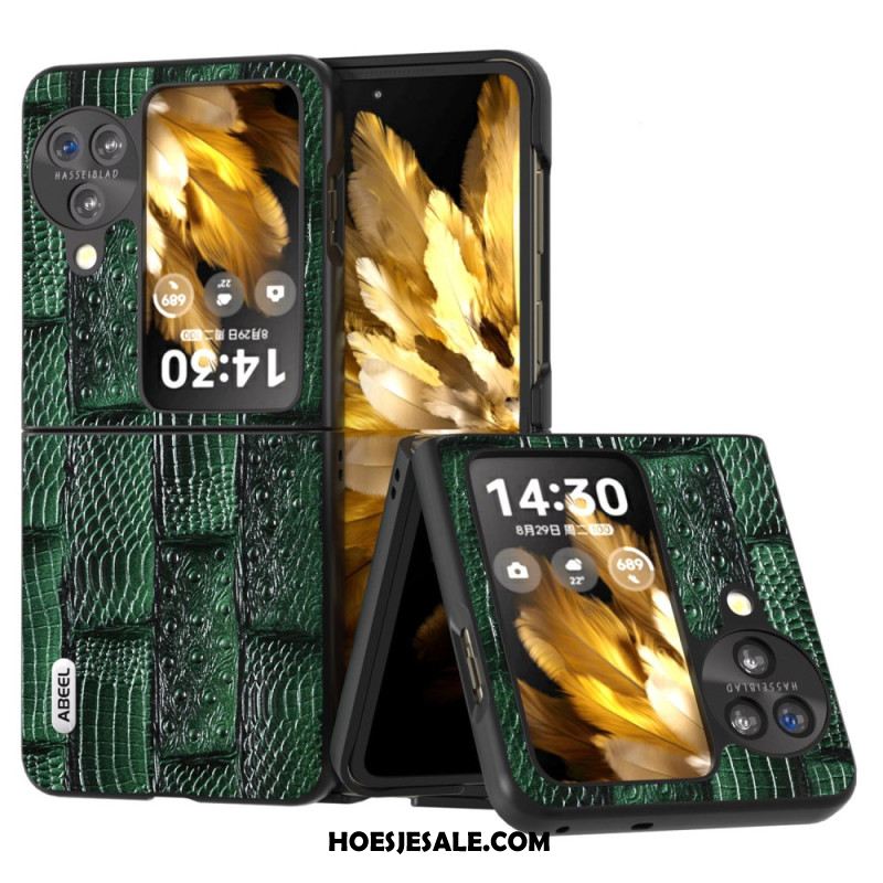 Cover Hoesje Oppo Find N3 Flip Telefoonhoesje Mahjong-textuur Abeel