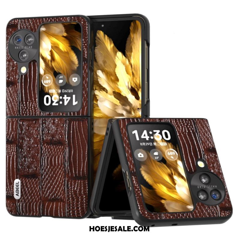 Cover Hoesje Oppo Find N3 Flip Telefoonhoesje Mahjong-textuur Abeel